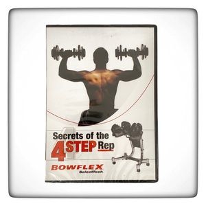 Bowlfex DVD Secrets of the 4 Step Rep NEW Workout Strength Training Muscle